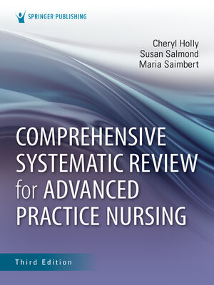 cover image of Comprehensive Systematic Review for Advanced Practice Nursing